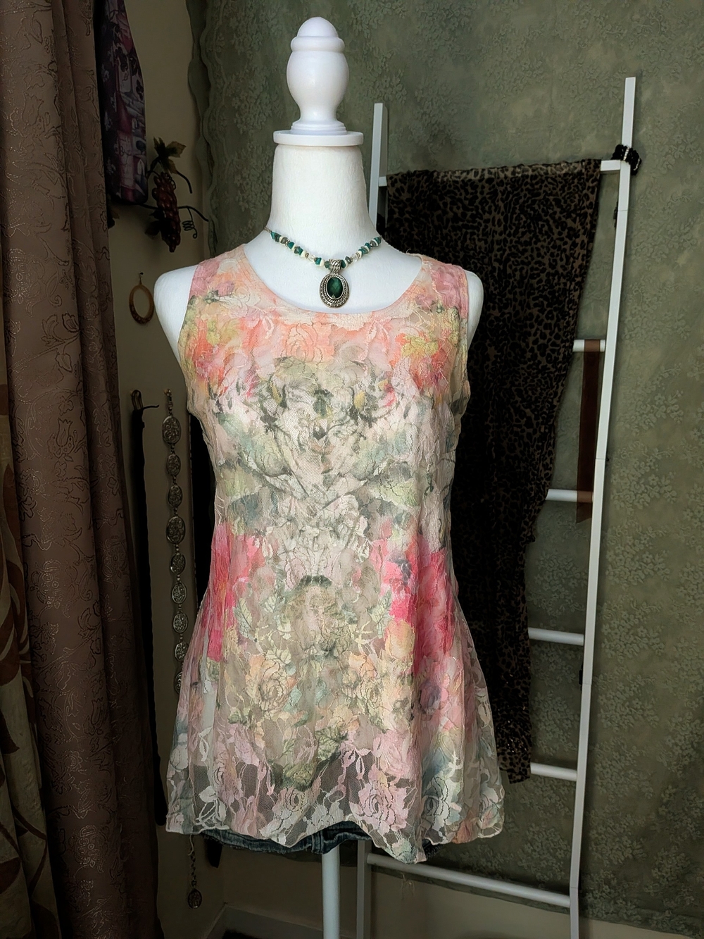 Floral Pastel 2014 Blouse Y2K